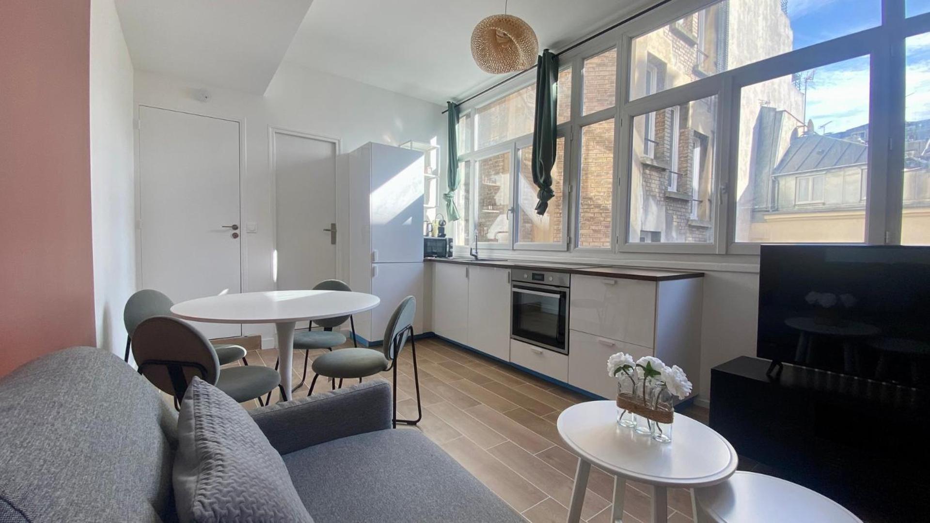 Appartement Confortable Proche Grands Boulevard 4P Paris Exterior foto